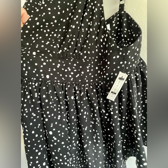 Leith Black Micro Dot Tank - Picture 7 of 11